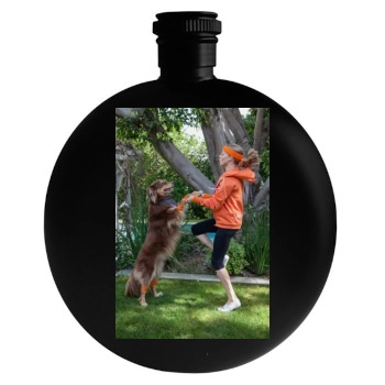 Amanda Seyfried Round Flask