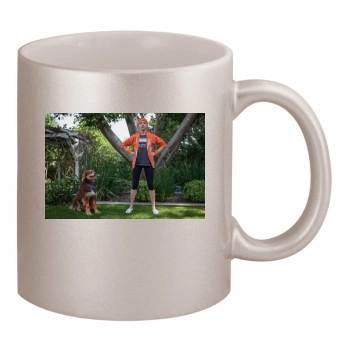 Amanda Seyfried 11oz Metallic Silver Mug