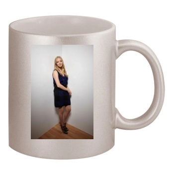 Amanda Seyfried 11oz Metallic Silver Mug