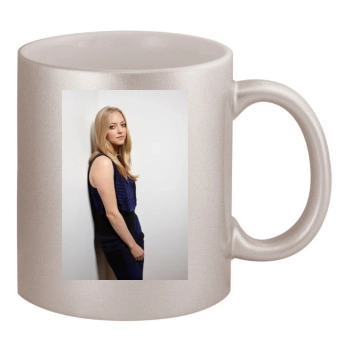 Amanda Seyfried 11oz Metallic Silver Mug