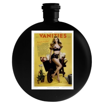 Amanda Seyfried Round Flask