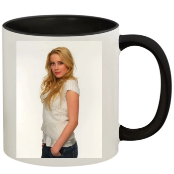 Amber Heard 11oz Colored Inner & Handle Mug