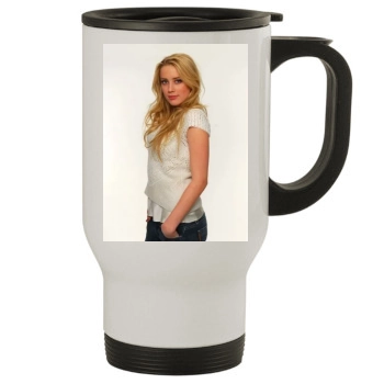 Amber Heard Stainless Steel Travel Mug