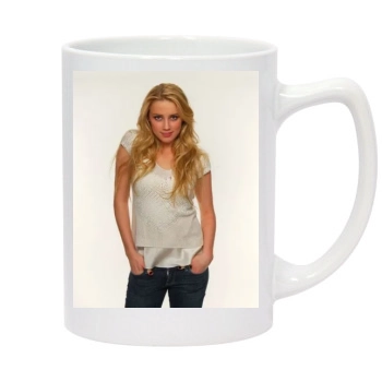 Amber Heard 14oz White Statesman Mug