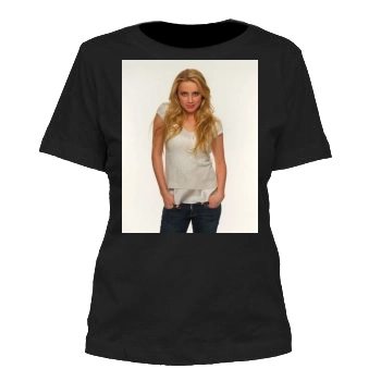 Amber Heard Women's Cut T-Shirt