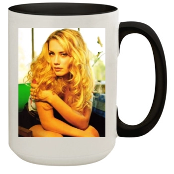 Amber Heard 15oz Colored Inner & Handle Mug