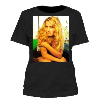 Amber Heard Women's Cut T-Shirt