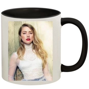 Amber Heard 11oz Colored Inner & Handle Mug