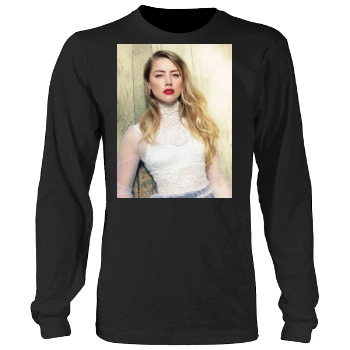 Amber Heard Men's Heavy Long Sleeve TShirt