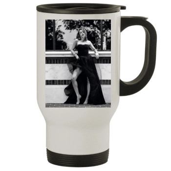 Amber Heard Stainless Steel Travel Mug