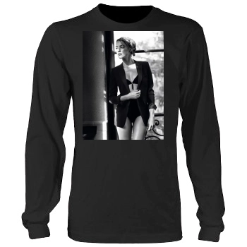 Amber Heard Men's Heavy Long Sleeve TShirt