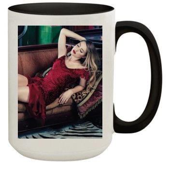 Amber Heard 15oz Colored Inner & Handle Mug