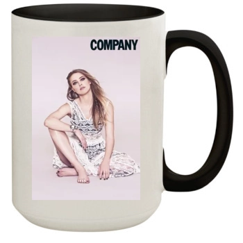 Amber Heard 15oz Colored Inner & Handle Mug