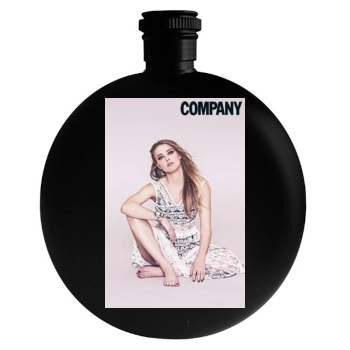 Amber Heard Round Flask