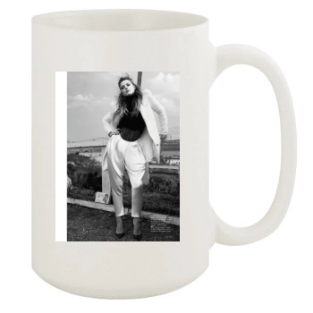 Amber Heard 15oz White Mug