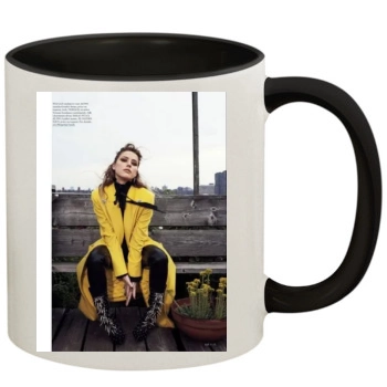 Amber Heard 11oz Colored Inner & Handle Mug