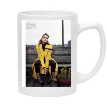 Amber Heard 14oz White Statesman Mug