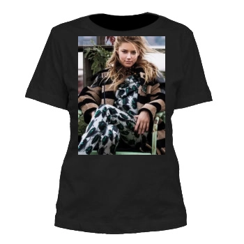 Amber Heard Women's Cut T-Shirt