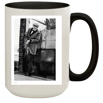 Amber Heard 15oz Colored Inner & Handle Mug