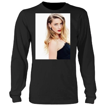 Amber Heard Men's Heavy Long Sleeve TShirt