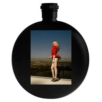 Amber Heard Round Flask