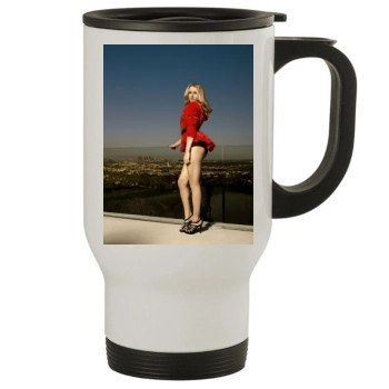 Amber Heard Stainless Steel Travel Mug