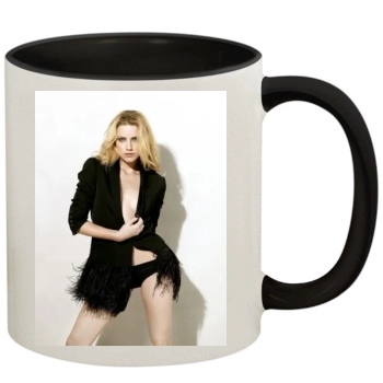 Amber Heard 11oz Colored Inner & Handle Mug