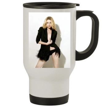 Amber Heard Stainless Steel Travel Mug