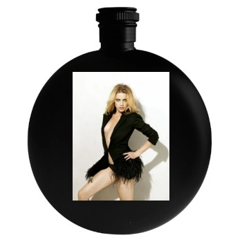 Amber Heard Round Flask