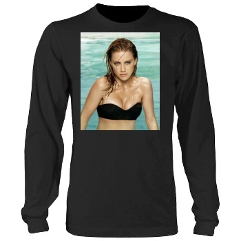 Amber Heard Men's Heavy Long Sleeve TShirt