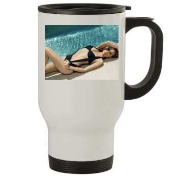 Amber Heard Stainless Steel Travel Mug