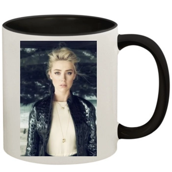 Amber Heard 11oz Colored Inner & Handle Mug