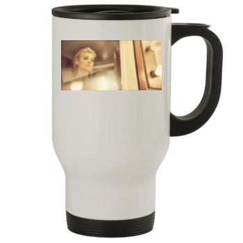 Amber Heard Stainless Steel Travel Mug