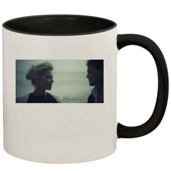 Amber Heard 11oz Colored Inner & Handle Mug