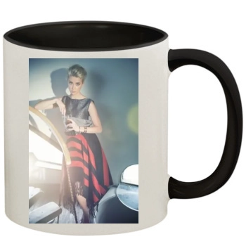 Amber Heard 11oz Colored Inner & Handle Mug