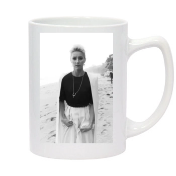 Amber Heard 14oz White Statesman Mug