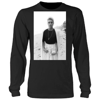 Amber Heard Men's Heavy Long Sleeve TShirt