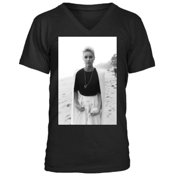 Amber Heard Men's V-Neck T-Shirt