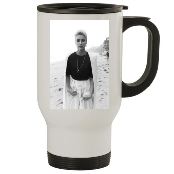 Amber Heard Stainless Steel Travel Mug