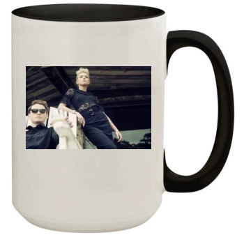 Amber Heard 15oz Colored Inner & Handle Mug