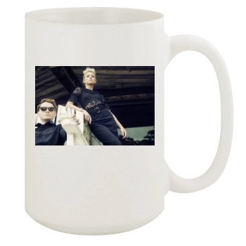 Amber Heard 15oz White Mug