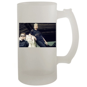 Amber Heard 16oz Frosted Beer Stein