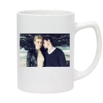 Amber Heard 14oz White Statesman Mug