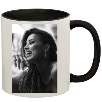 Amber Heard 11oz Colored Inner & Handle Mug