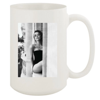 Amber Heard 15oz White Mug