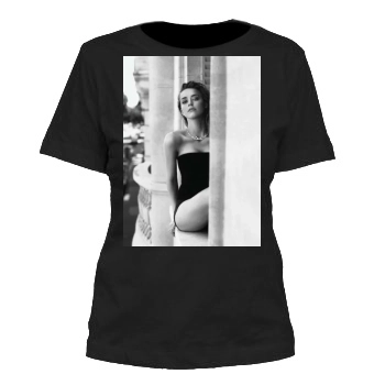 Amber Heard Women's Cut T-Shirt