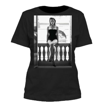 Amber Heard Women's Cut T-Shirt