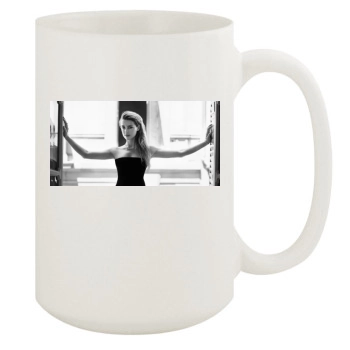 Amber Heard 15oz White Mug