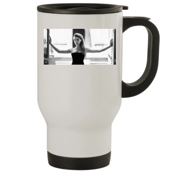 Amber Heard Stainless Steel Travel Mug