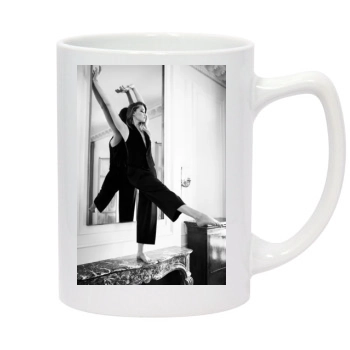 Amber Heard 14oz White Statesman Mug